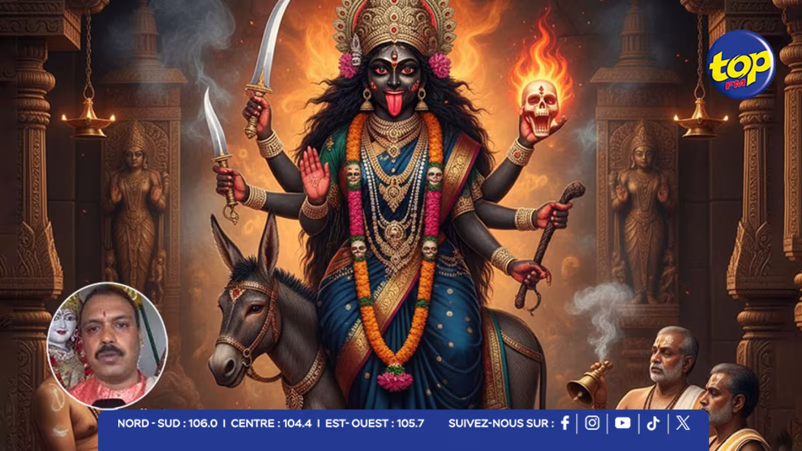 Navratri : Le huitième jour consacré à Maa Kalaratri, protectrice contre les forces du mal