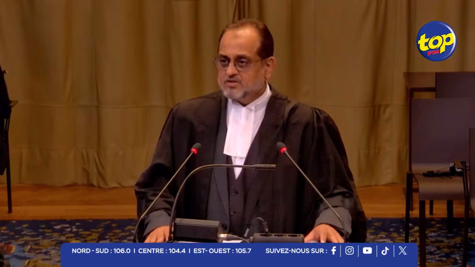 Reza Uteem à La Haye : « Le droit de grève est un droit garanti par la Convention 87 sur la liberté syndicale, mais non absolu »