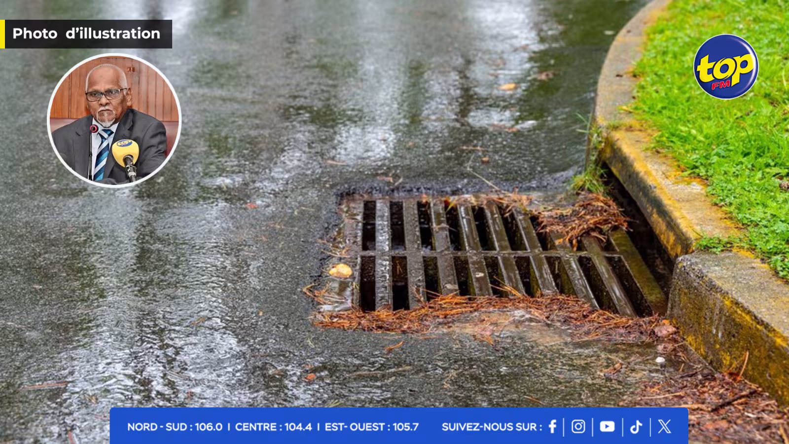 nettoyage des drains