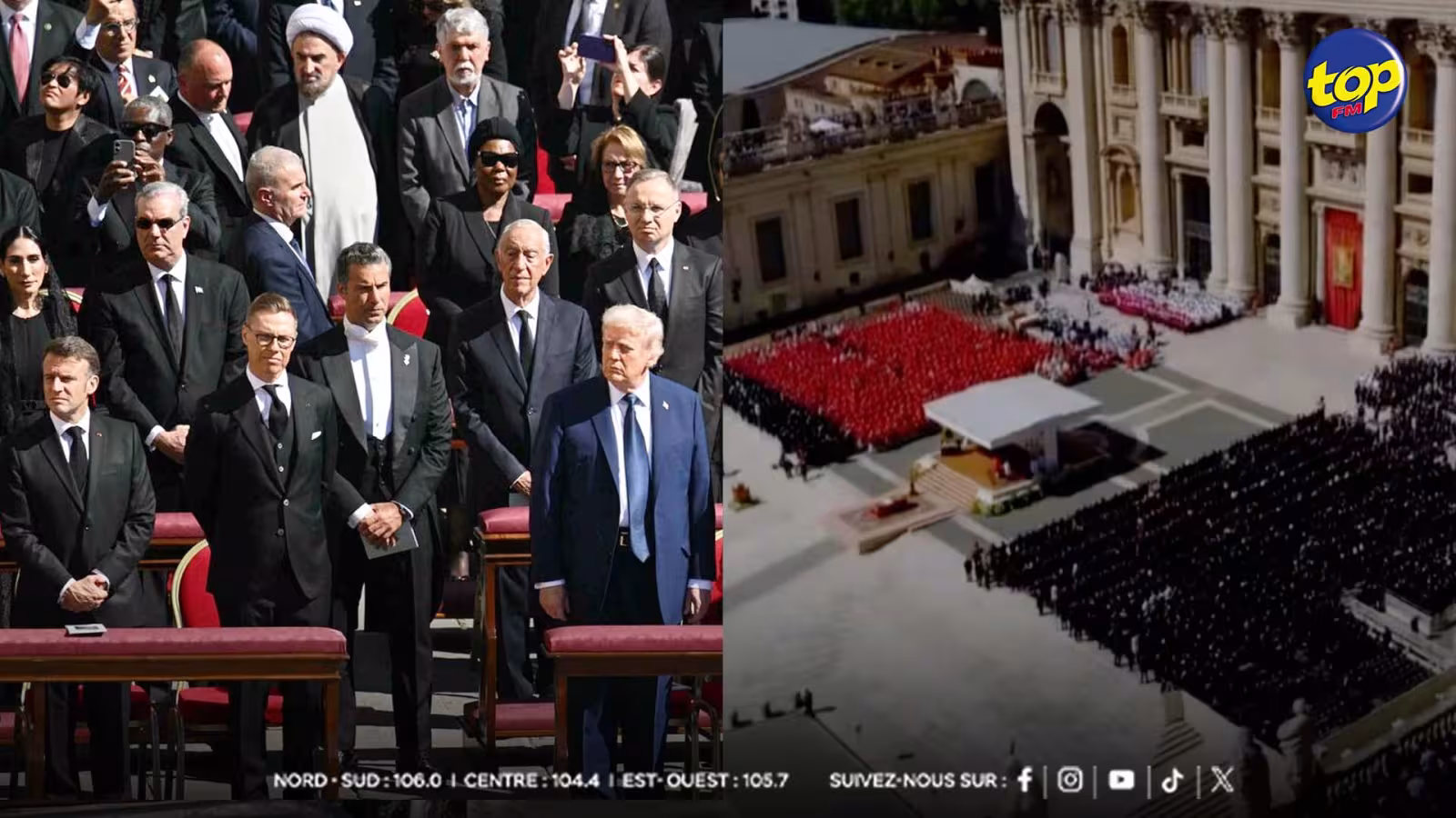 Quelque 200 000 fidèles réunis pour saluer le pape François