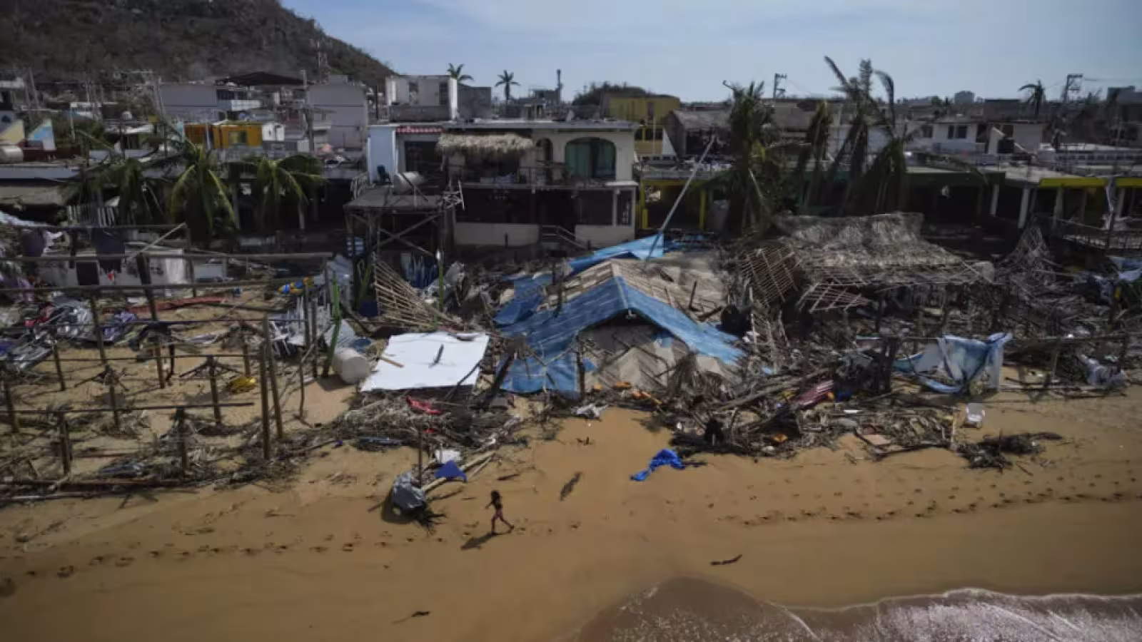 Mexique : l’ouragan Otis a fait au moins 43 morts, les recherches se poursuivent