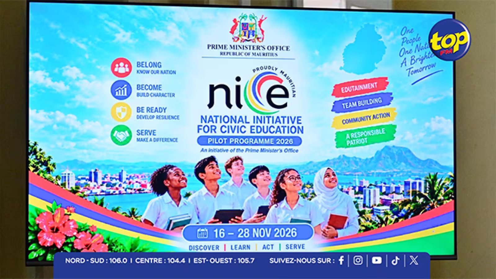 NICE 2026 : une nouvelle approche pour renforcer l’éducation civique et la résilience des jeunes