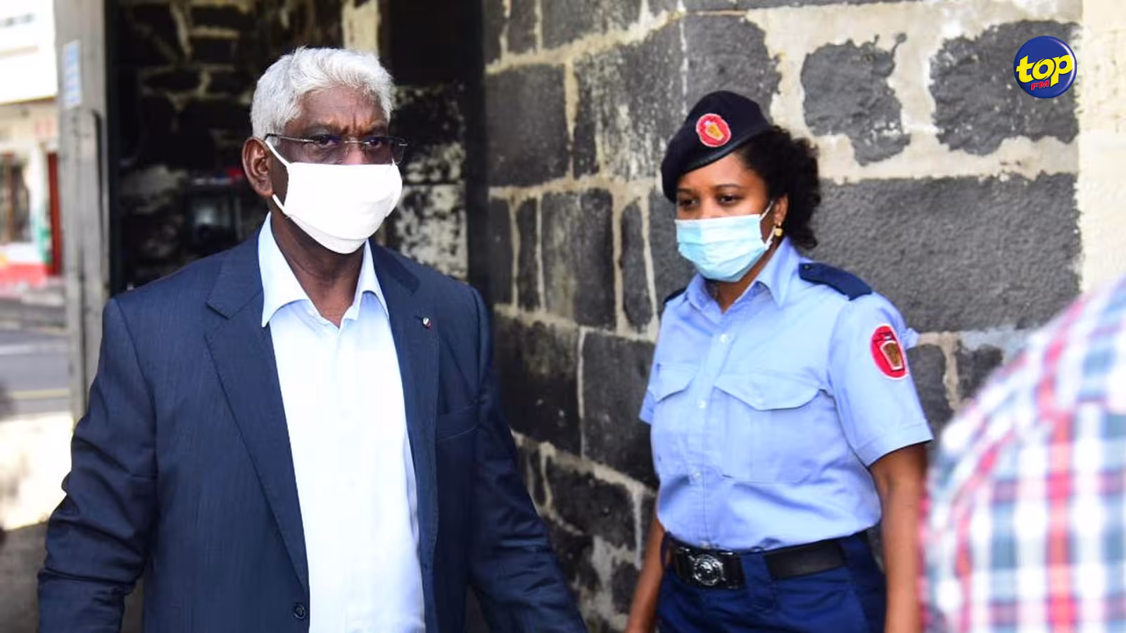 Mario  Nobin en état d’arrestation