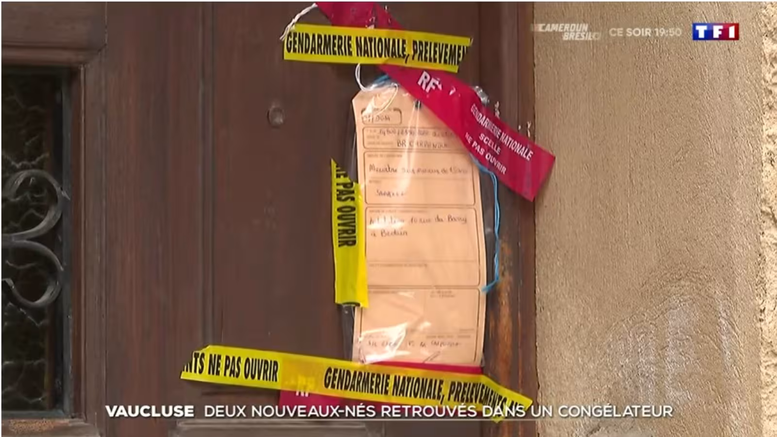 Les cadavres de deux filles nouveau-nées dans un réfrigérateur-congélateur