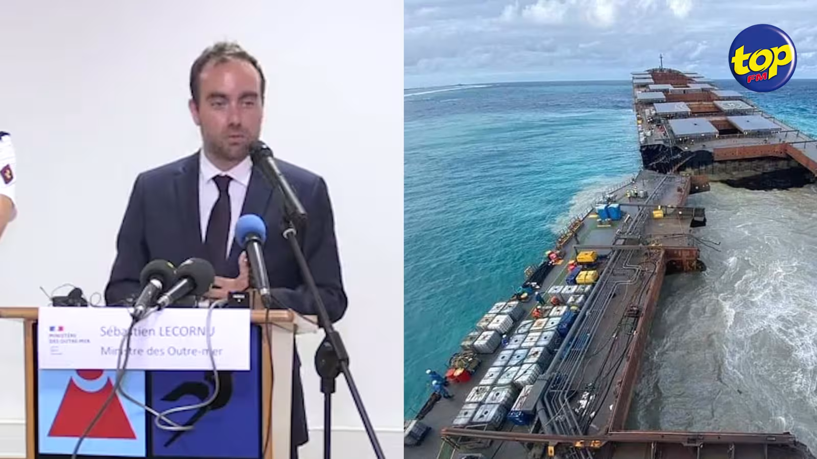 Avec les propos du ministre français des Outre-mer : la question de l’arraisonnement du Wakashio refait surface