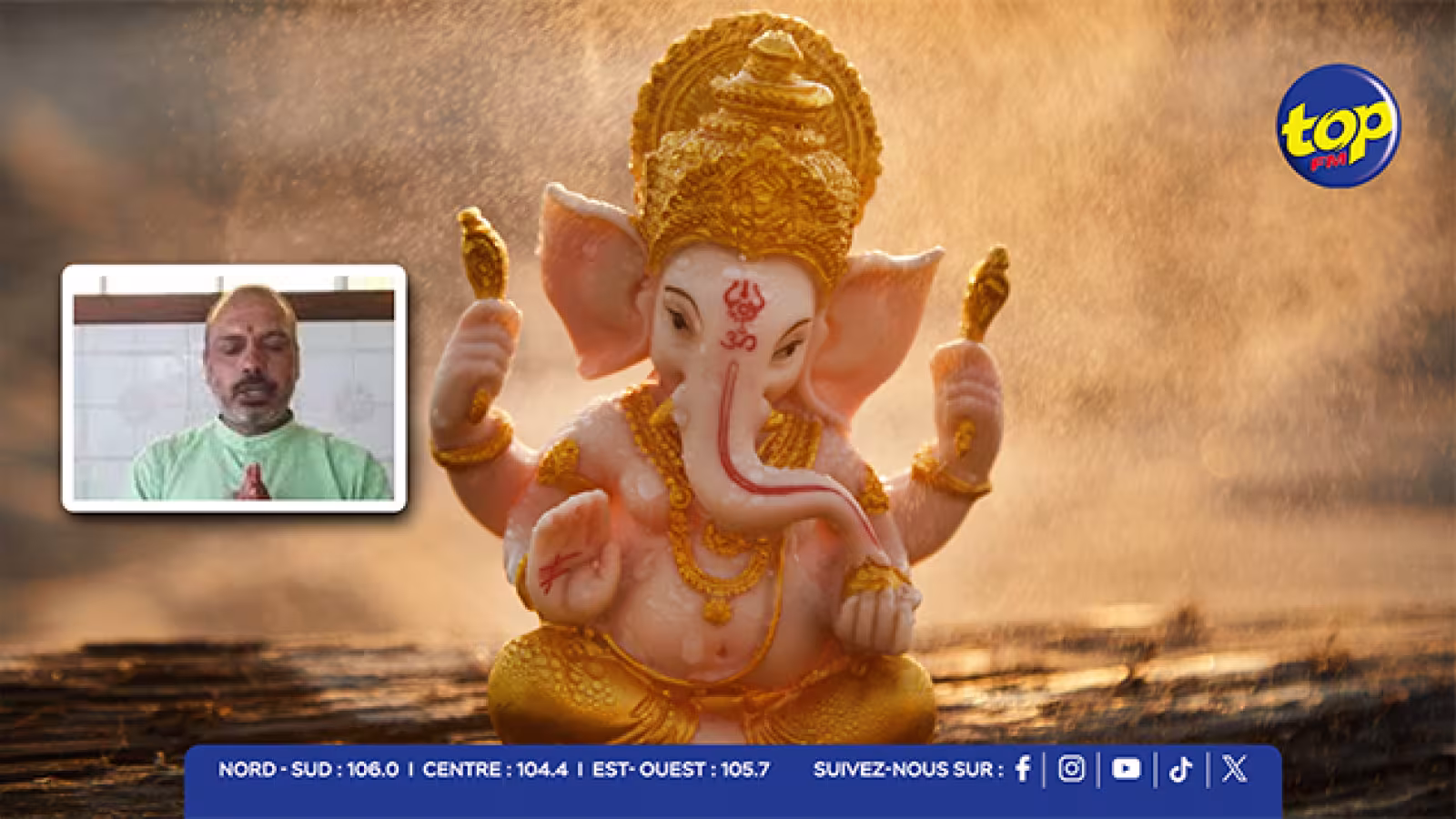 Ganesh Chaturthi : nuit de dévotion et de prières au dieu à la tête d’éléphant dans tous les temples ce mercredi