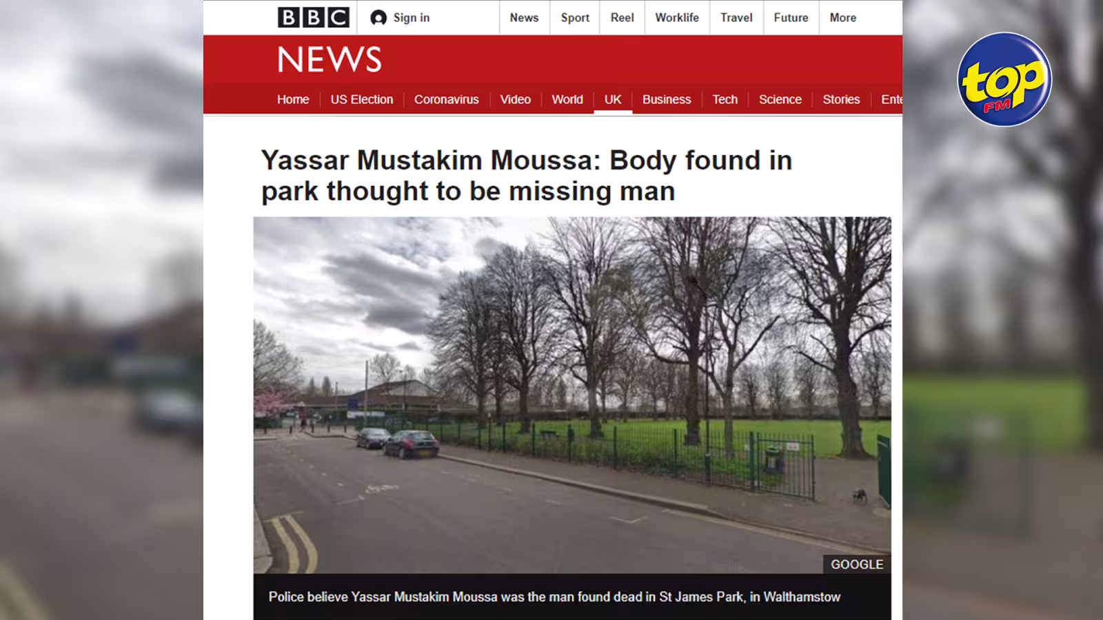 Meurtre de Yassar Moussa à Londres : un suspect arrêté et placé en détention policière