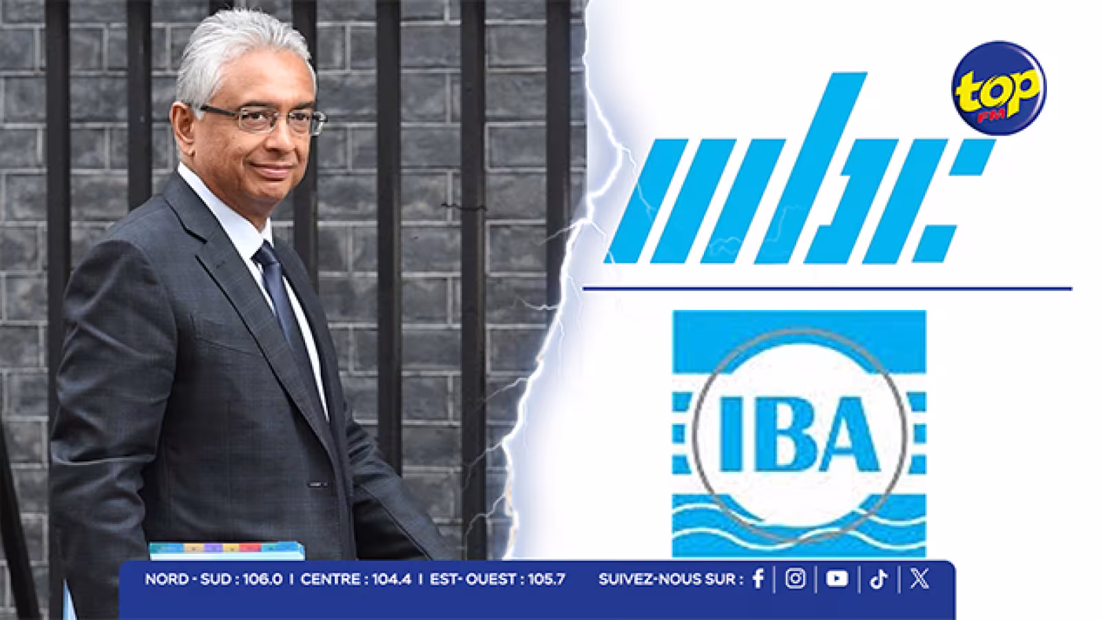  Pravind Jugnauth porte plainte contre la MBC et l’IBA
