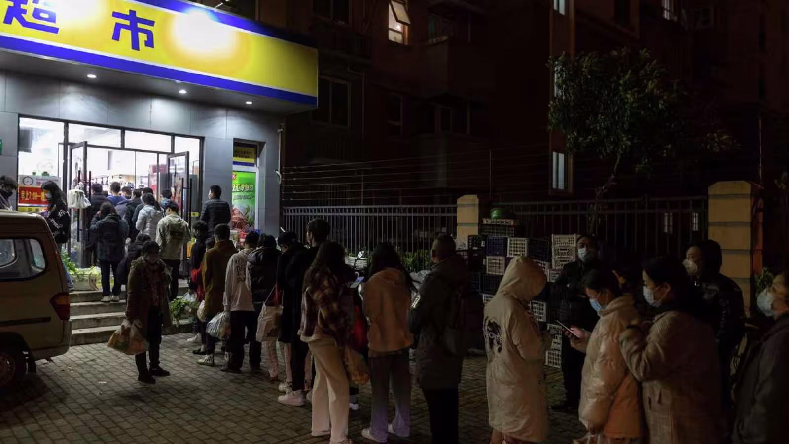 Gigantesque confinement en Chine depuis ce matin