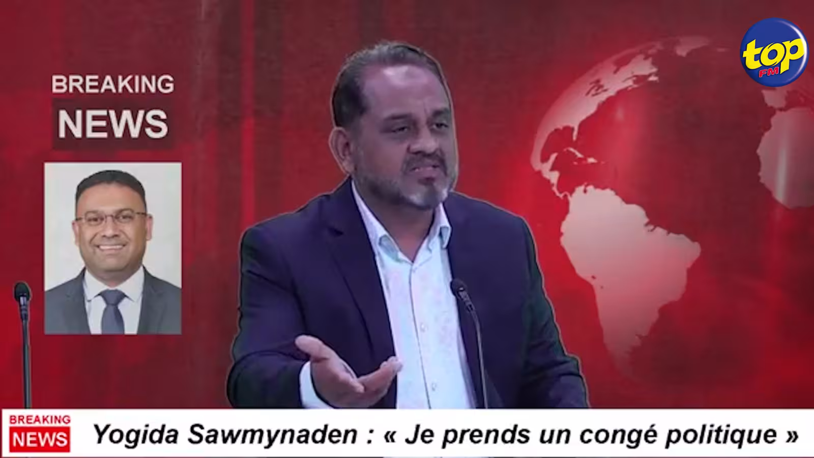 Démission de Yogida Sawmynaden : « Li bizin pas juste vine dire line démissionner mais donne raison kifer », soutient Reza Uteem