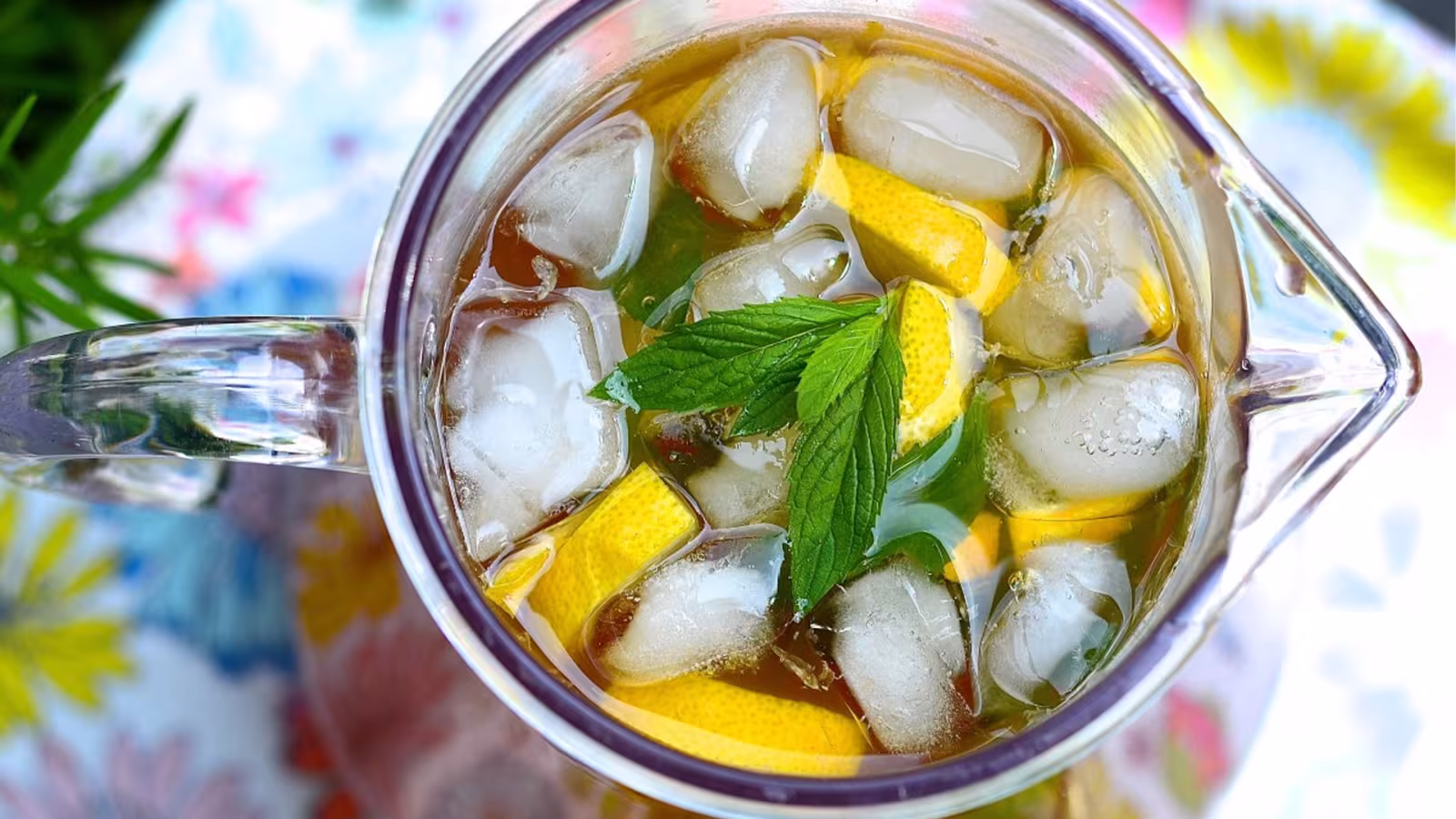 Recette : Thé glacé au citron