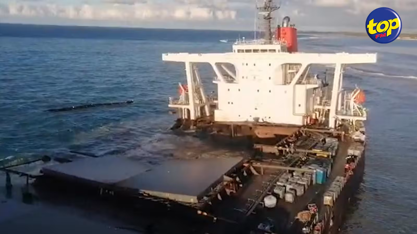 Wakashio : le vraquier risque de se briser en deux… les autorités en alerte maximale