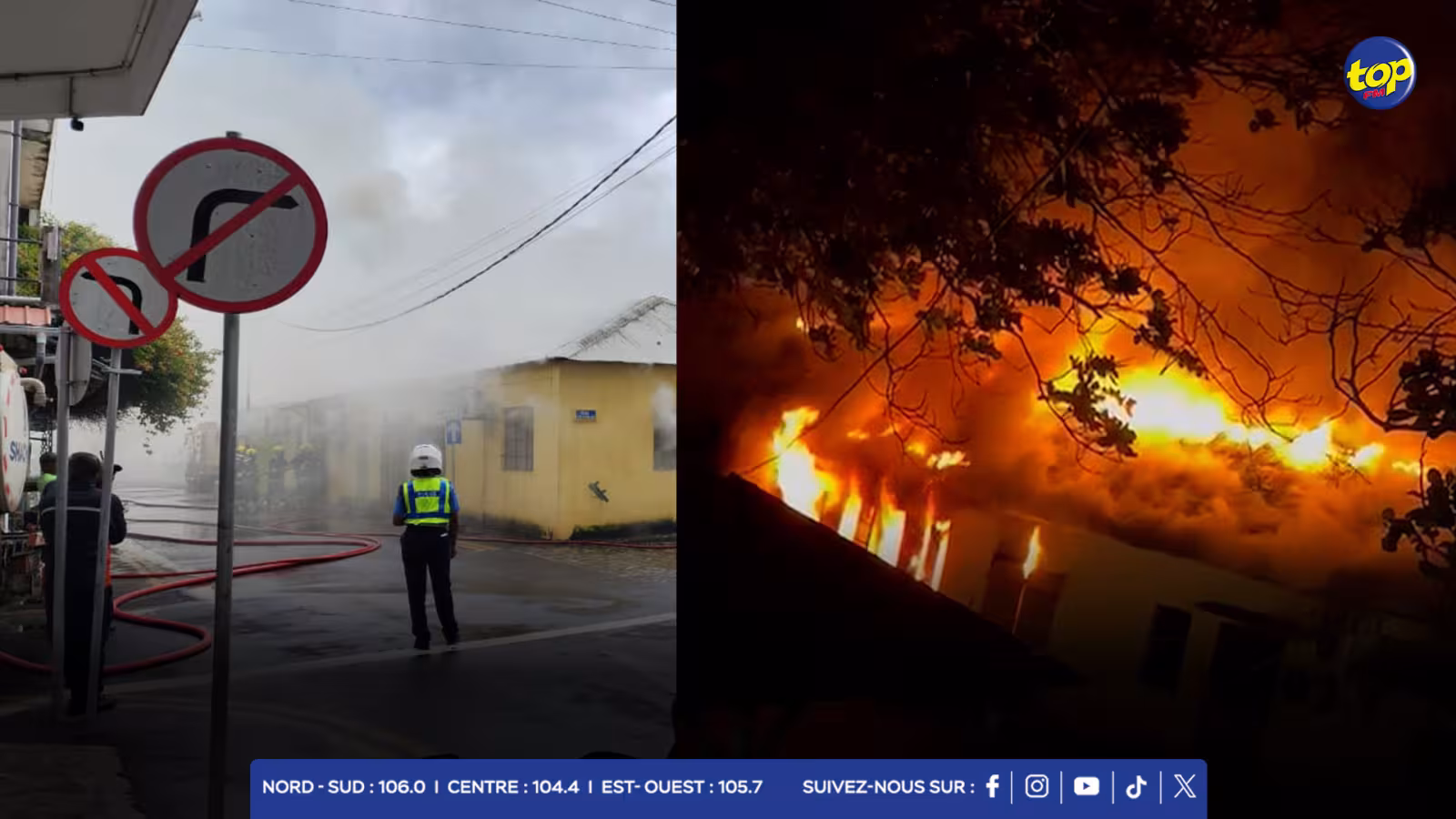 À Rodrigues : réaménagement des bureaux suite à l'incendie du Central Store Building
