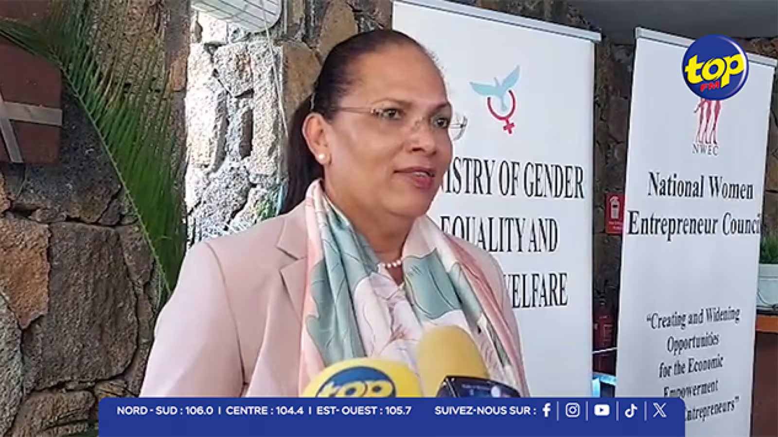 À L’Aventure du Sucre: la Première Dame des Seychelles salue les femmes entrepreneures mauriciennes…« Je suis émerveillée par le processus de transformation de la canne à sucre », souligne Véronique Herminie