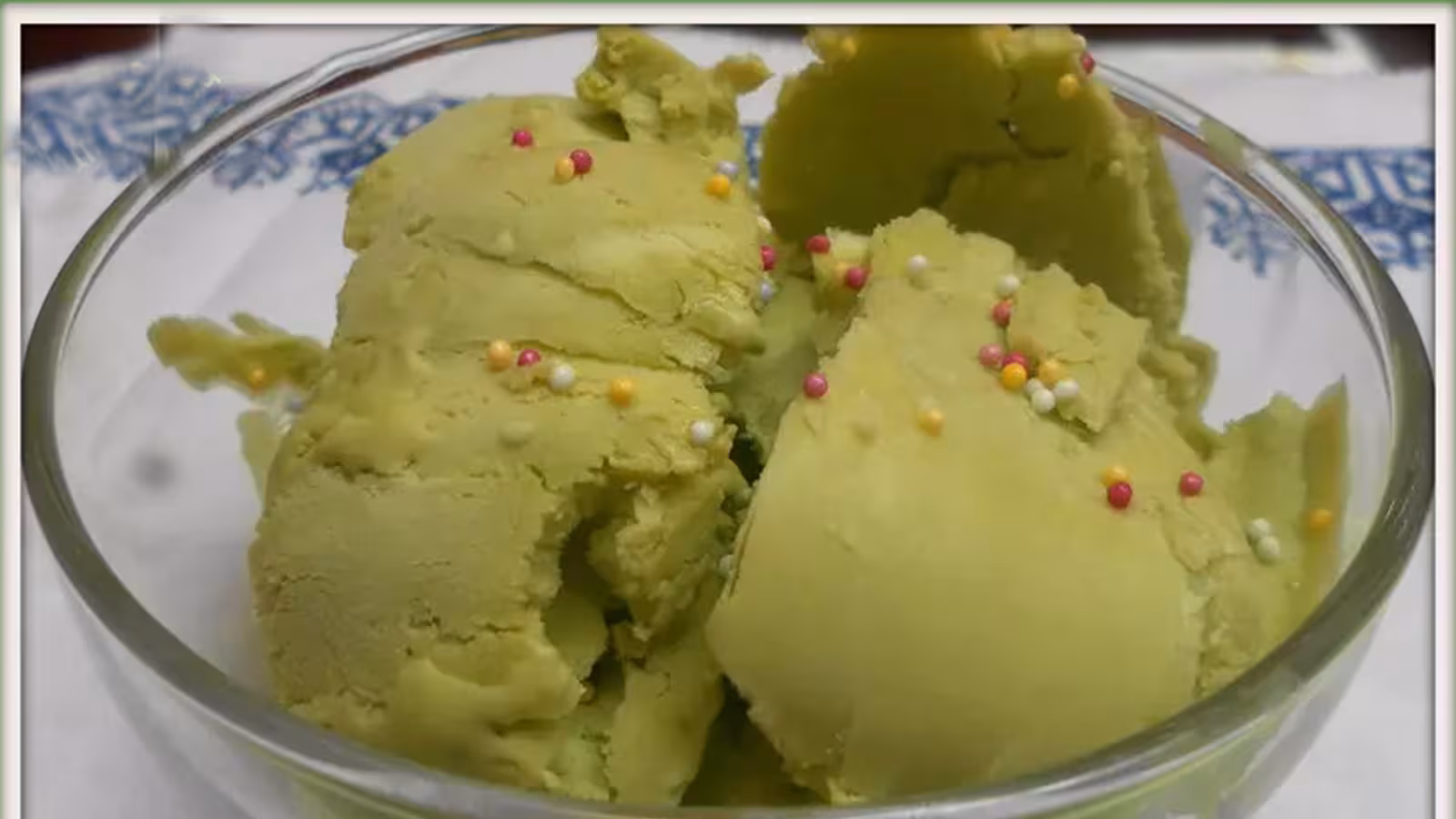 Recette : Sorbet à la pistache