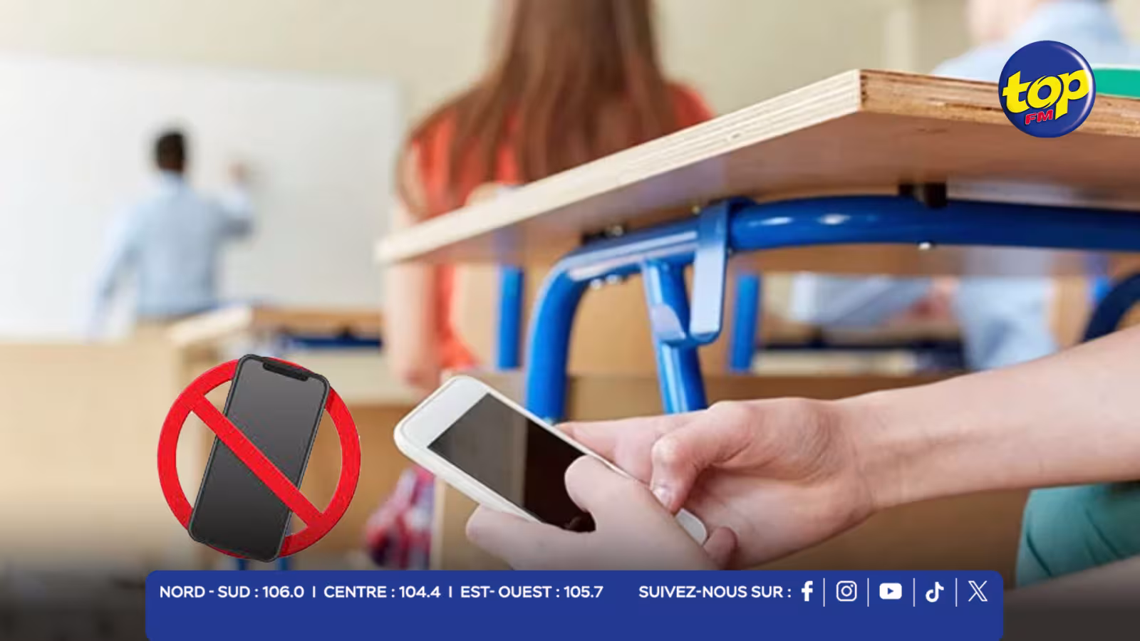 strict de l’usage des smartphones