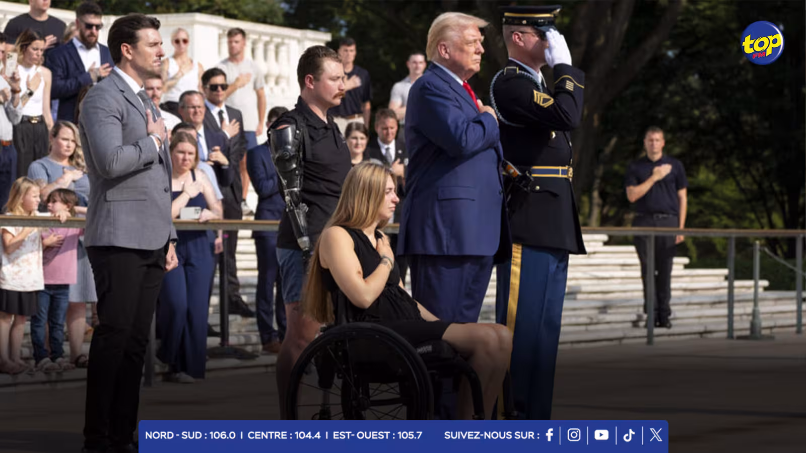 États-Unis: Donald Trump accusé d'avoir enfreint une loi fédérale au cimetière d'Arlington