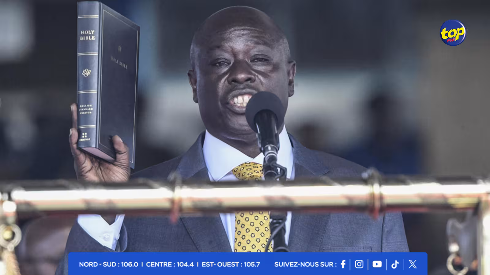 vice président-Rigathi Gachagua