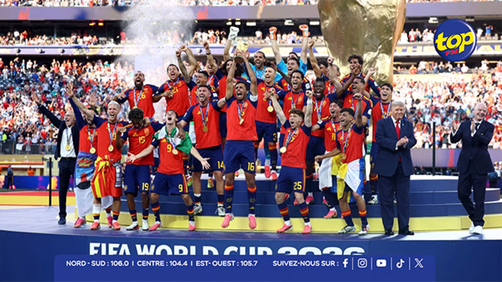 FIFA Coupe du Monde 2026 : l'Espagne décroche une 2ème étoile