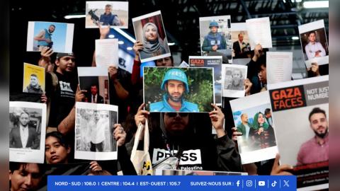 Cinquante-quatre journalistes tués en 2024