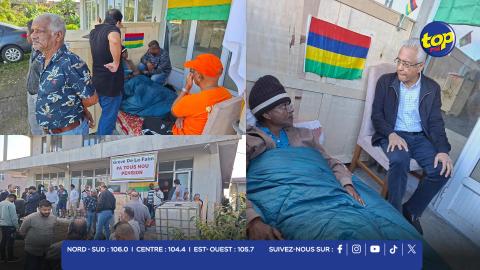 Dave Kissoondoyal-grève de la faim