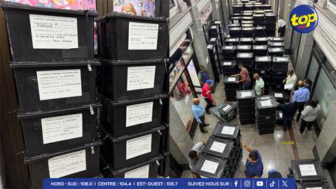 transfert des bulletins de vote