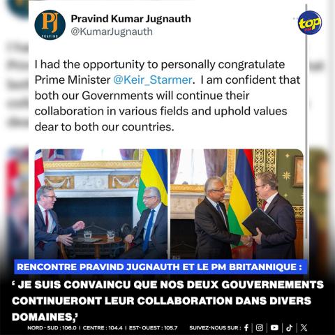 𝗥𝗲𝗻𝗰𝗼𝗻𝘁𝗿𝗲 𝗣𝗿𝗮𝘃𝗶𝗻𝗱 𝗝𝘂𝗴𝗻𝗮𝘂𝘁𝗵 𝗲𝘁 𝗹𝗲 𝗣𝗠 𝗯𝗿𝗶𝘁𝗮𝗻𝗻𝗶𝗾𝘂𝗲 :