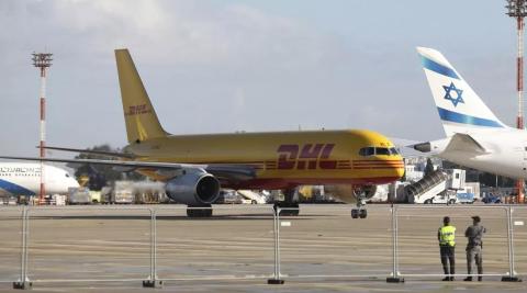 avion-cargo de DHL