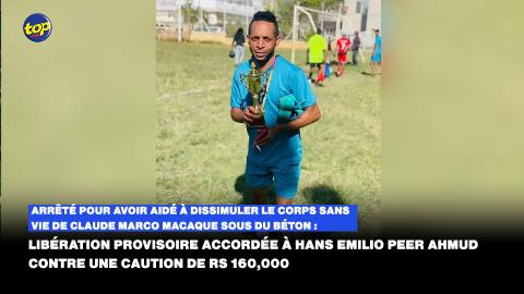 𝗔𝗿𝗿𝗲̂𝘁𝗲́ 𝗽𝗼𝘂𝗿 𝗮𝘃𝗼𝗶𝗿 𝗮𝗶𝗱𝗲́ 𝗮̀ 𝗱𝗶𝘀𝘀𝗶𝗺𝘂𝗹𝗲𝗿 𝗹𝗲 𝗰𝗼𝗿𝗽𝘀 𝘀𝗮𝗻𝘀 𝘃𝗶𝗲 𝗱𝗲 𝗖𝗹𝗮𝘂𝗱𝗲 𝗠𝗮𝗿𝗰𝗼 𝗠𝗮𝗰𝗮𝗾𝘂𝗲 𝘀𝗼𝘂𝘀 𝗱𝘂 𝗯𝗲́𝘁𝗼𝗻 :