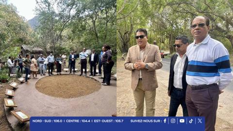 Visite du site du Morne