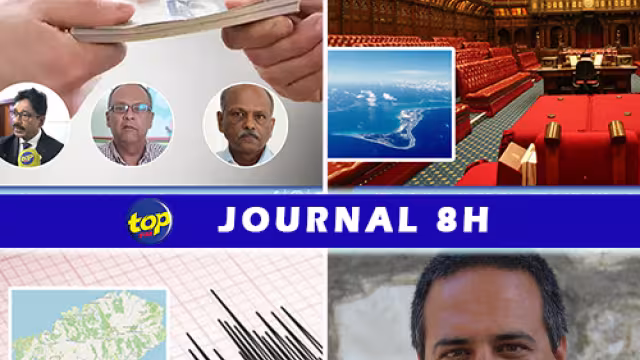 Le journal de 8H de ce mercredi 07 janvier 2026