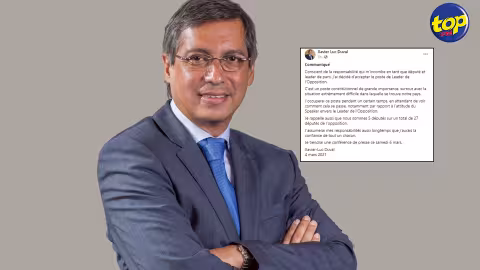 Poste de leader de l’Opposition : « J’assumerai mes responsabilités aussi longtemps que j’aurais la confiance de tout un chacun »