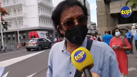 Manifestation devant l’Assemblée nationale le 30 novembre dernier : Dev Sunassy convoqué au MCIT ce matin… « J’ai fait valoir mon droit au silence », dit-il