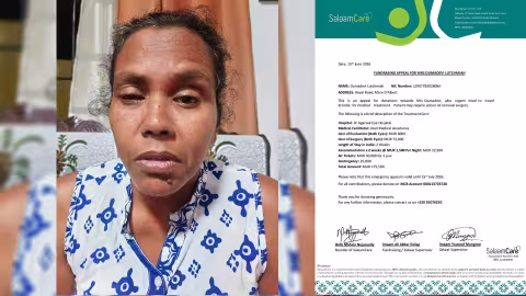 Appel à la solidarité : Yavish Sithanen sollicite la générosité des Mauriciens pour sauver la vue de sa mère