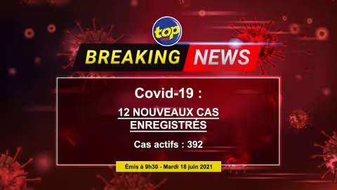 Covid-19 : 12 nouveaux cas détectés hier soir