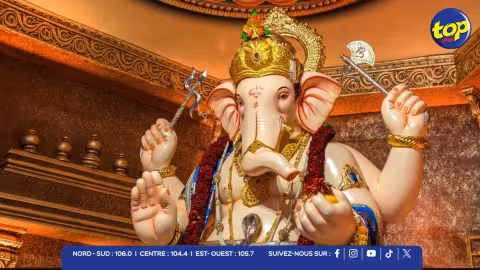 Ganesh Chaturthi : au rythme des tambours, des chants traditionnels et des pas de Jhakri, la ferveur monte… 