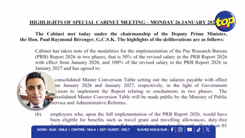 PRB 2026 – Révision salariale : « Nous nous attendions au paiement de 100 % dès janvier 2026 », déplore la GSEA qui réagit au paiement en 2 phases 