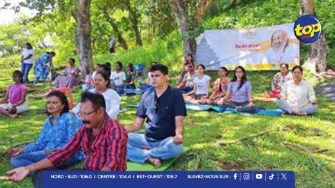 La Journée mondiale de la méditation célébrée à Maurice : Art of Living mobilise pour le bien-être et la paix intérieure