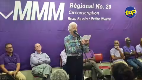 Au régional Nº 20 hier : ” Si ena ene division de l’opposition face au MSM de Pravind Jugnauth kapave ena ene pli grand malheur enkor” avertit  Paul Bérenger