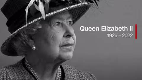 🚨BREAKING NEWS🚨 Queen Elizabeth II, a beacon of stability after more than 70 years on the British throne, dies at 96, Buckingham Palace announces.