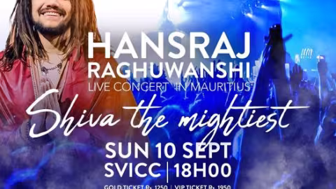 Evènement à ne pas rater en ce dimanche : Grand concert d’Hansraj Raghuwanshi, “Shiva the Mightiest”