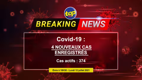 Covid-19 : 4 cas détectés ce lundi