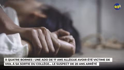 À Quatre Bornes : Une ado de 17 ans allègue avoir été victime de viol à sa sortie du collège… le suspect de 20 ans arrêté