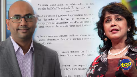 Affaire Platinum Card : un rapport d’un graphologue réunionnais conclut que c’est l’écriture de Ken Arian qui figure sur la lettre anonyme contre Ameenah Gurib-Fakim !