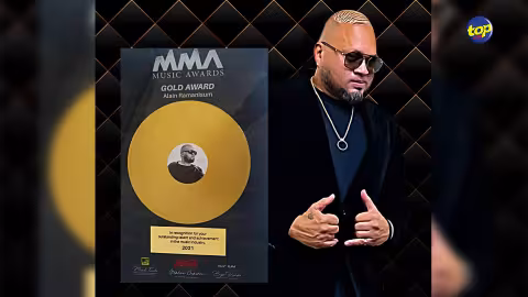 Au Mauritius Music Awards : Alain Ramanisum décroche le Gold Award…