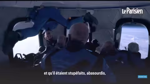 Premier vol spatial réussi pour Jeff Bezos, «abasourdi» par «la beauté et la fragilité» de la Terre