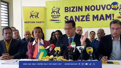 Reform Party : Roshi Bhadain dément toute alliance politique avec Bruneau Laurette  