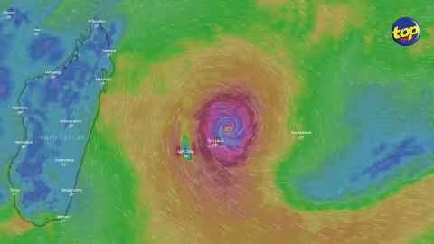 L’alerte 3 maintenue : Au cours des dernières trois  heures, un ralentissement temporaire du  cyclone tropical intense Batsirai noté par la Station Météo de Vacoas.