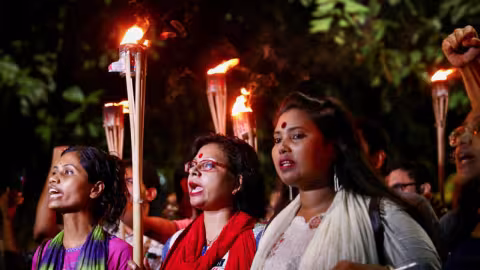 Manifestation au Bangladesh contre les violences religieuses
