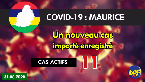 Covid 19: Encore un nouveau cas importé enregistré hier